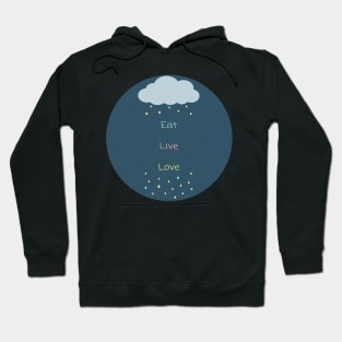 Eat Live Love Hoodie